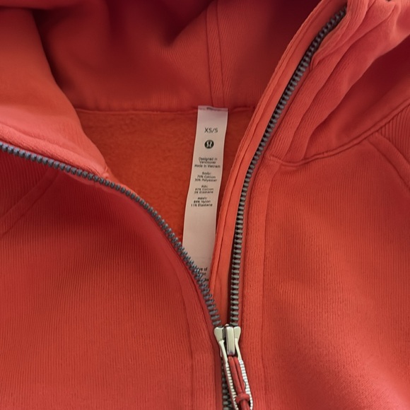 NET lululemon scuba oversized 1/2 zip - Picture 3 of 4